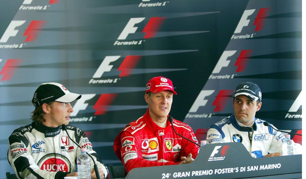 Juan Pablo Montoya, el piloto que no le temía a Schumacher